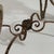 Charcoal 1960-1969 Italy Aged Wrought Iron Marble-Top Wrought Iron Console For Sale - Image 8 of 10