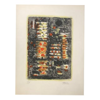 Roger Bissière, Light in the Forest, 1956, Lithograph For Sale