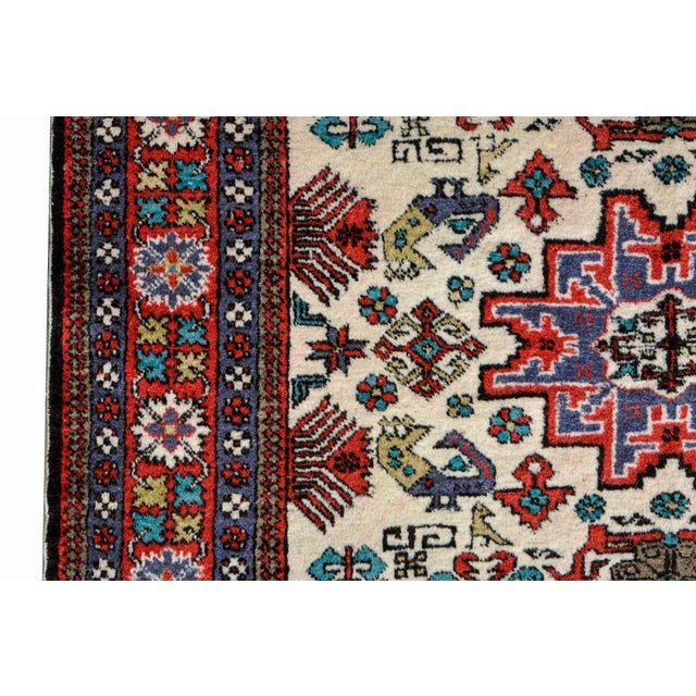 1950s Vintage Ardabil Rug For Sale - Image 5 of 11