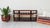 Mid-Century Modern Vintage Chinese Wood Abacus Counter With Brown Beads For Sale - Image 3 of 10