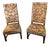 Early 18th Century Fireside Chairs Arts & Crafts Upholstery - a Pair For Sale