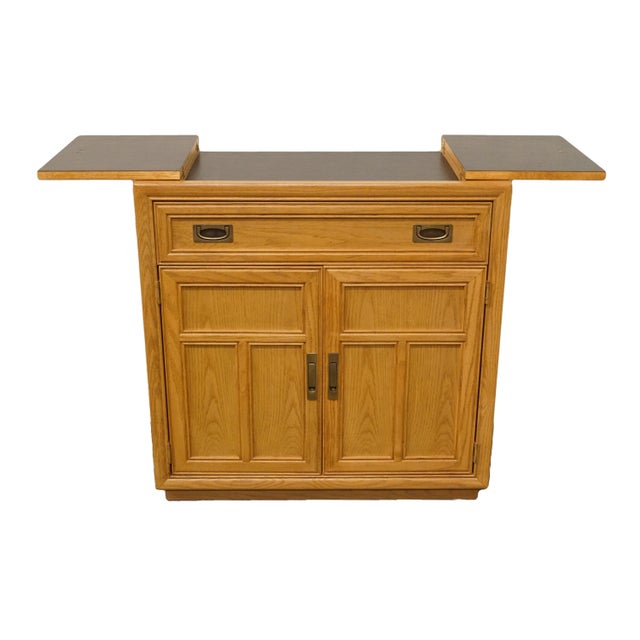 Stanley Furniture Contemporary Blonde 34" FlipTop Server Buffet Chairish