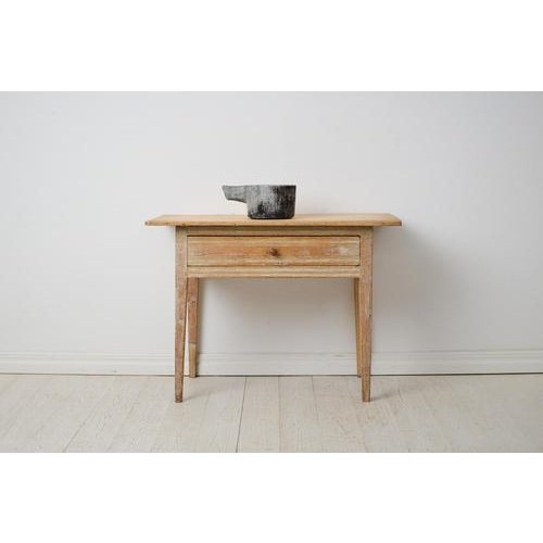 Gustavian (Swedish) Swedish Rustic Country House Table For Sale - Image 3 of 13