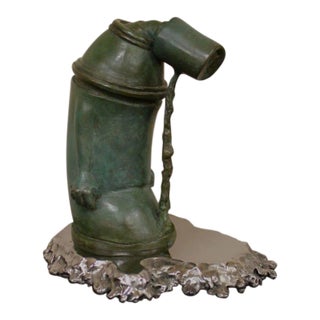 "Ashamed of Myself" a New Bronze Sculpture by Ivan Palmer For Sale