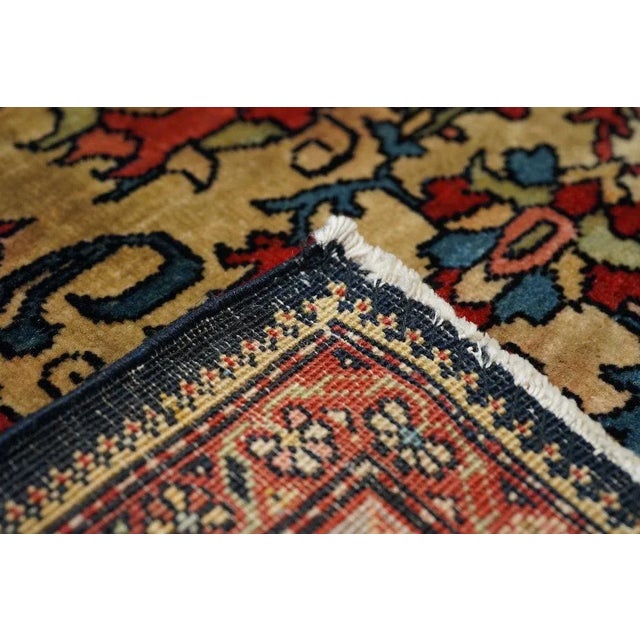 Late 18th Century Antique Farahan Sarouk Rug 4'3'' x 6'2'' For Sale - Image 11 of 11
