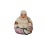 Porcelain Hand Painted Hotei Buddah Statue For Sale - Image 9 of 9