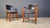 1970s Vintage Spanish Leather and Wood Dining Chairs, 1970s, Set of 6 For Sale - Image 5 of 16