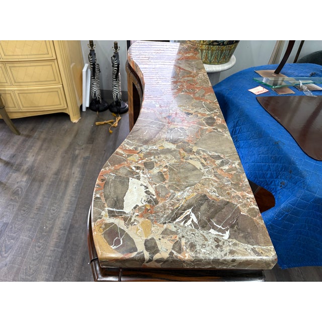 Mid-Century Modern 1950s Italian Modern Console Table Designed by Osvaldo Borsani For Sale - Image 3 of 14