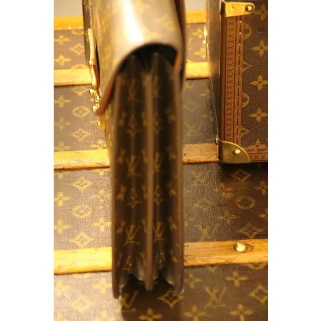 Monogram Briefcase from Louis Vuitton, 1980s For Sale - Image 6 of 18