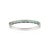 925 Sterling Silver Emerald & Blue Sapphire Gemstone Bangle Bracelet For Sale - Image 9 of 12