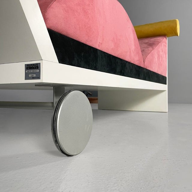Italian Juan Chaise Longue by Marco Panini for Memphis, 1987 For Sale - Image 16 of 18