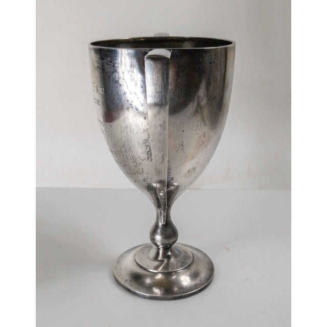 1920's Sterling Silver New York State Fair Trophy for Horse Riding State Troopers For Sale - Image 9 of 15