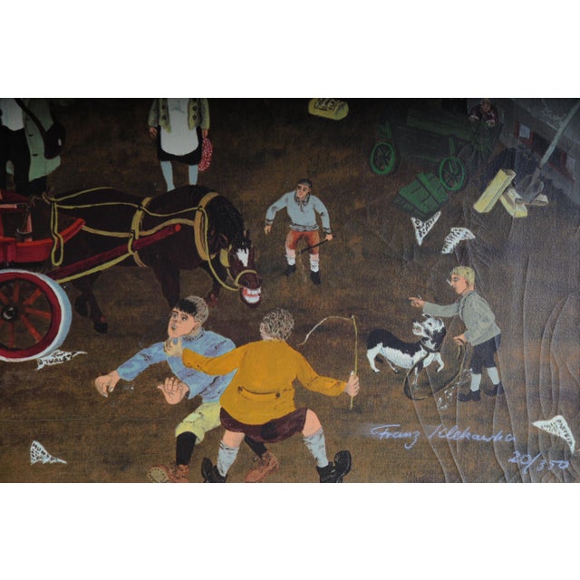 Franz Klekawka, Naive Art, Canvas For Sale - Image 4 of 18