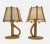 French Bamboo and Rattan Table Lamps by Louis Sognot, 1960s, Set of 2 For Sale - Image 10 of 10
