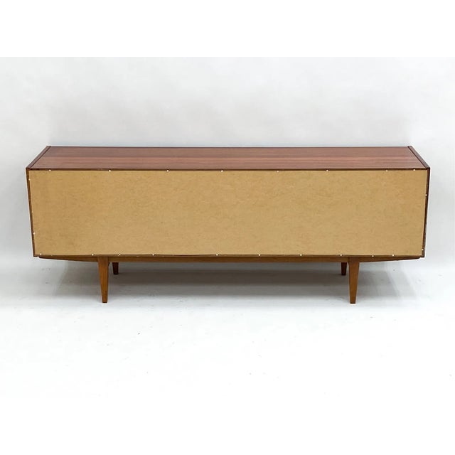 Polish Mid-Century Mahogany Sideboard, C1950's For Sale - Image 10 of 11