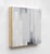 Sharon Swidler Fleur de Sel Acrylic on Panel 2017 16 x 2 x 16 "Although built on a dark gray ground, the series of...