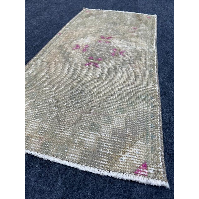 Early 21st Century Turkish Yastik Rug 1'7" x 3'2" For Sale - Image 5 of 5