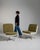Pair of Variopur Space Age Upholstered Swivel Chairs, Antique, Germany, Circa 1970 For Sale - Image 13 of 14