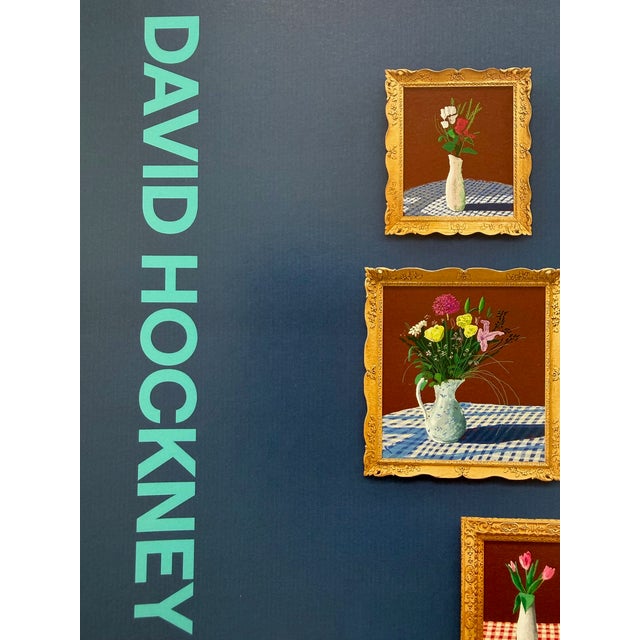 David Hockney, 25th June 2022, Looking at the Flowers, Print For Sale - Image 4 of 12