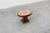 1920s Art Deco Oval Side Table in Walnut with Marble Top from De Coene, Belgium, 1925 For Sale - Image 5 of 13