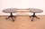 19th Century Antique Georgian Carved Mahogany Double Pedestal Extension Dining Table, Newly Refinished For Sale In South Bend - Image 6 of 13