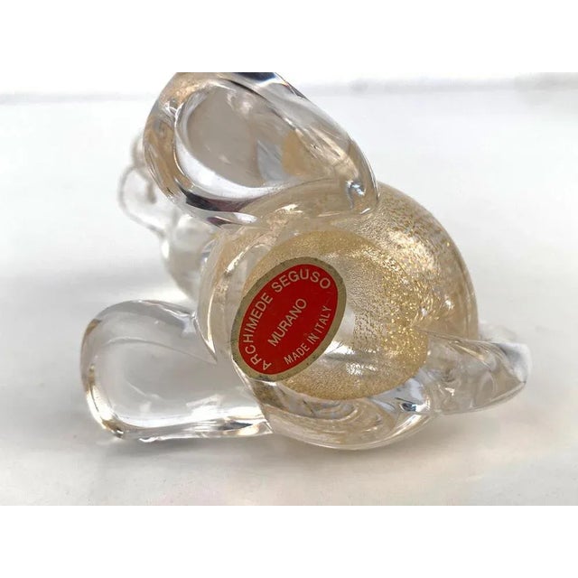 Mid-Century Italian Murano Glass Rabbit Sculpture from Seguso, 1960s For Sale - Image 10 of 14