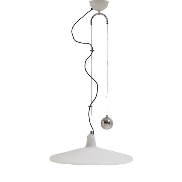 Manta Counterweight Pendant by Franco Bresciani for Iguzzini, 1970s For Sale