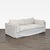 This Four Hands loveseat features a clean, modern design with light slipcover fabric and plush seat and back cushions. Its...