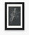 Dark Gray Atelier Aria Lumae Wilhelm Zahn Pompeian Flora Primavera Fresco Graphite Study High Contrast Fine Art Gallery Board Print 16 X 24 For Sale - Image 8 of 16