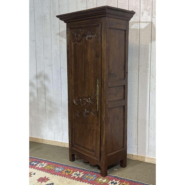 19th Century Oak Armoire For Sale - Image 12 of 17