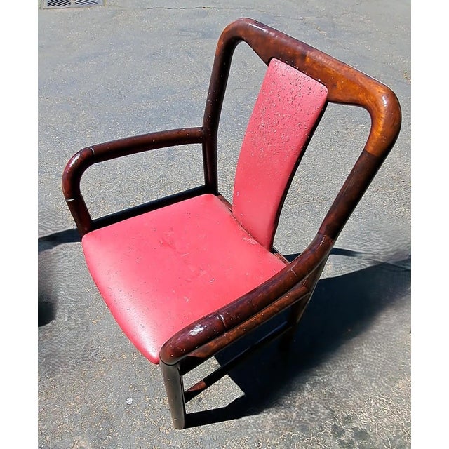 Cream Authentic Danish Modern Boltinge Dining Chairs – Set of 4 (1 Captain & 3 Side) – Made in Denmark – Restored For Sale - Image 8 of 10