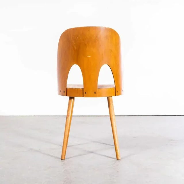 1960s Vintage Side Chair by Antonin Suman for Ton, 1960s For Sale - Image 5 of 8