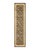 Black Mogul, One-of-a-Kind Hand-Knotted Area Rug in Black, 2' 6" x 10' 5" For Sale - Image 8 of 8