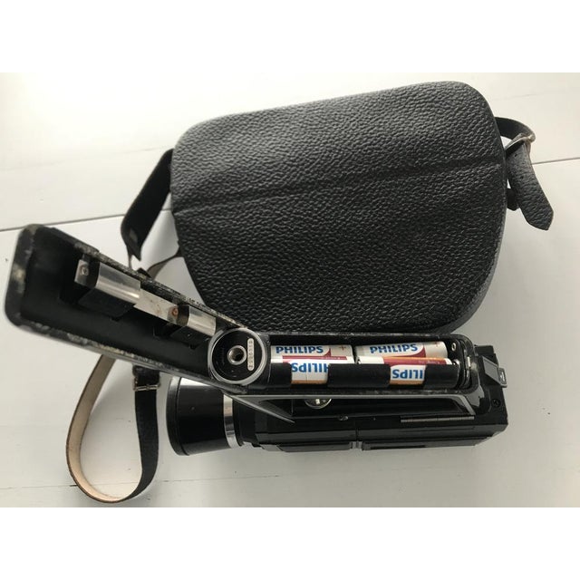 Black Japanese Revue S8 Deluxe Camera with Case, 1960s For Sale - Image 8 of 18