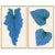 Hable Blue Palm, Blue Ivy Framed Art Prints - Set of 2 by Susan Hable For Sale - Image 4 of 4