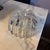 Orrefors Isabella Crystal Bowl by Lars Hellsten, 8.5” Signed Scandinavian Modern Lead Crystal Centerpiece - New Condition For Sale - Image 11 of 12