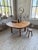 1950s Constructivist Round Pine Table, 1950s For Sale - Image 5 of 18
