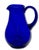 This is a Absolutely Beautiful Deep Cobalt Blue Art Glass Pitcher. Circa Early 20th Century or Possibly Even Older ?. It...