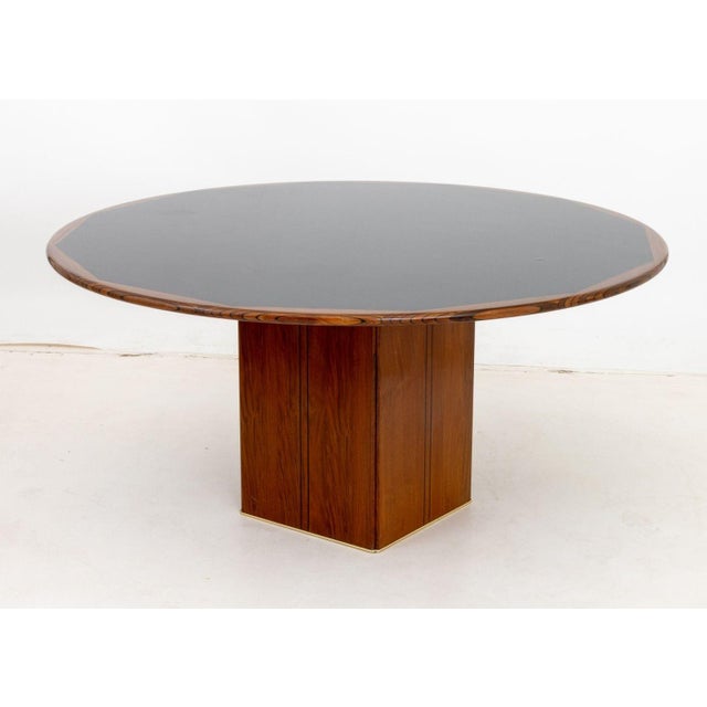 Mid-Century Modern Afra & Tobia Scarpa Walnut "Africa" Dining Table For Sale - Image 3 of 8