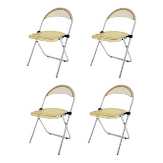 Acrylic Glass Chairs by Giancarlo Piretti, 1970s, Set of 4 For Sale