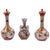 19th-Century Japanese Kutani Vases, Set of 3 For Sale
