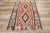 Textile Vintage Persian Shiraz Kilim Rug, 03'02 X 04'10 For Sale - Image 7 of 9