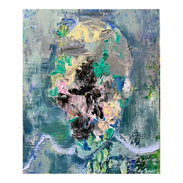 Portrait in Blue, 2020 For Sale