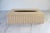 Vintage Beige Faux Bamboo Resin Tissue Box Cover For Sale - Image 4 of 7