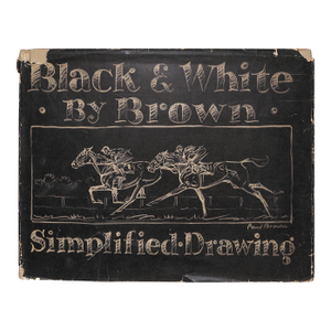"Black & White Simplified Drawing" 1939 Brown, Paul