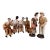 1939 Cuban Handmade Rumba Dancers & Orchestra Folk Art Dolls by D. P. Ware – Set of 6 For Sale