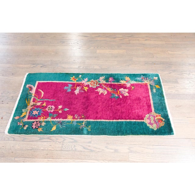 Early 20th Century Chinese Art Deco Rug For Sale - Image 14 of 14