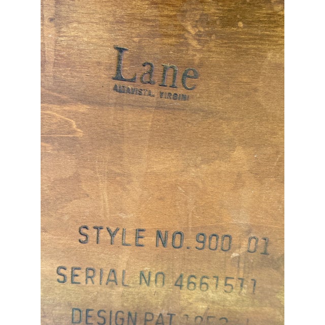 Wood Mid Century Modern Lane Furniture "Acclaim" Walnut and Ash Coffee Table For Sale - Image 7 of 7