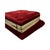 Metal Antique French Red Velvet Jewelry Casket For Sale - Image 7 of 16