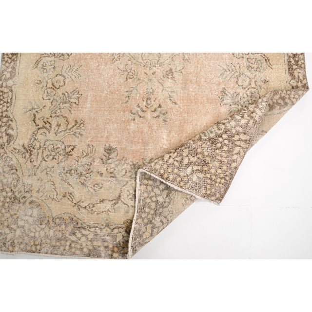 Vintage Turkish Area Rug, Hand-Knotted Wool, Traditional Anatolian Rug For Sale - Image 10 of 10